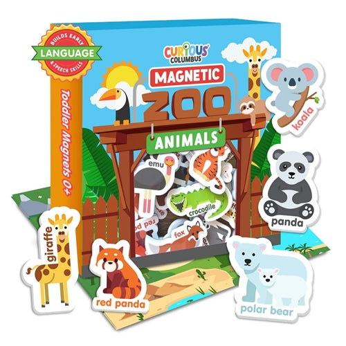 Magnetic Zoo Animals