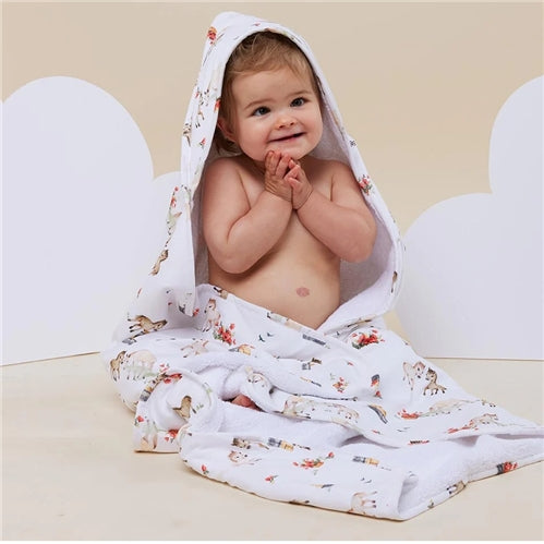 Pony Pals Organic Hooded Baby Towel