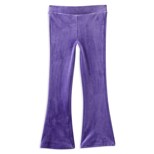 Violet Velour Flares