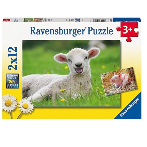 Farm Animals Babies 2x12pc