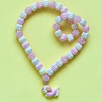 Beaded Necklace - Puppy