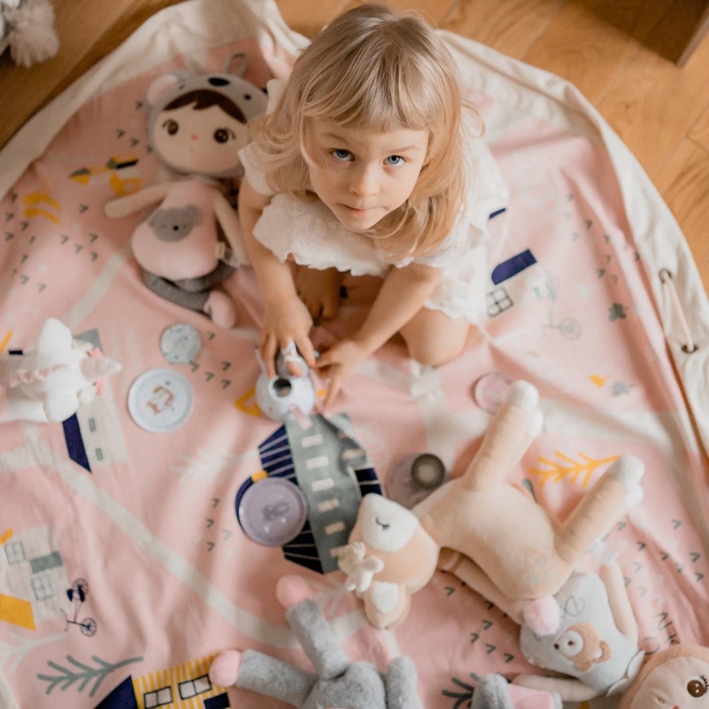 Raindrop Village Interactive Play Pouch