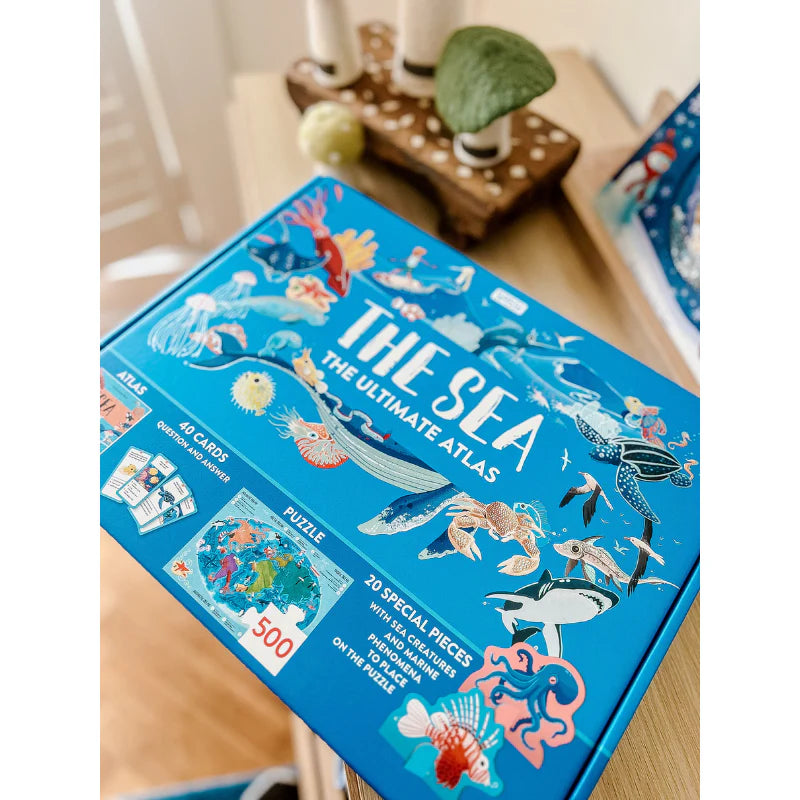 Sassi The Ultimate Atlas and Puzzle Set - Oceans