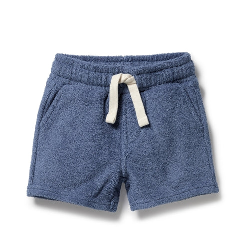 Deep Blue Organic Terry Short - copy
