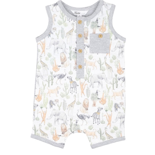 Ellis Lion Cub Romper