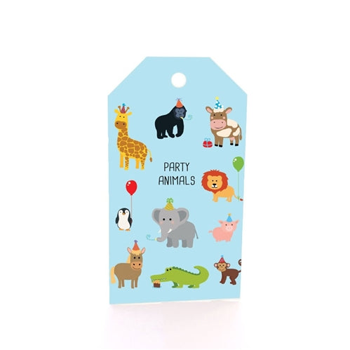 Party Animals Gift Tag