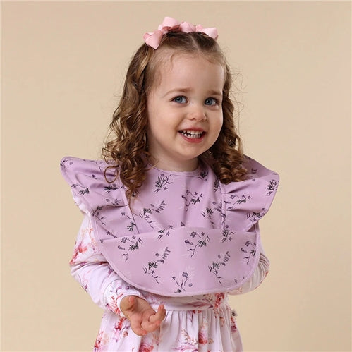 Coral Frill Snuggle Bib