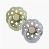 BIBS Dummies - Boheme - Natural Rubber - Sage/Cloud