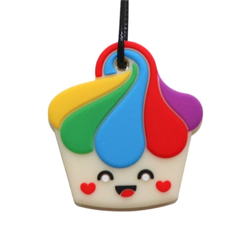 Cupcake Chew Pendant - medium