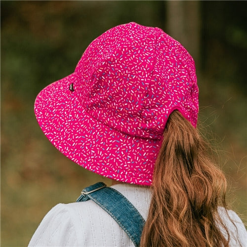 Ponytail Bucket Hat - Sprinkles