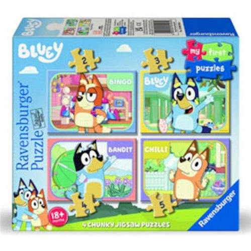 Bluey & Family My First Puzzle 2/3/4/5pce