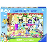 Bluey Christmas Giant Floor Puzzle 24 piece