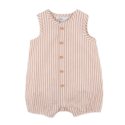 BRADY Stripe Woven Romper