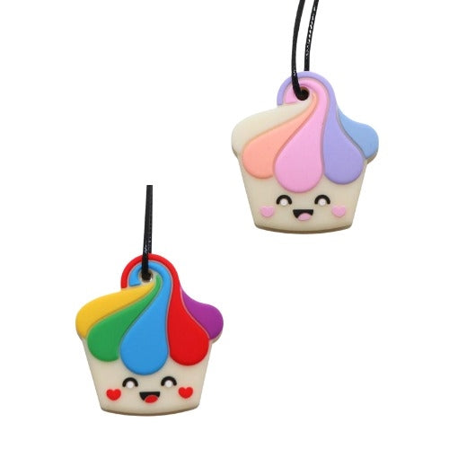 Cupcake Chew Pendant - medium