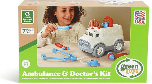 Green Toys Ambulance & Doctor's Kit