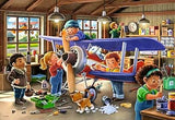 Airplane & Train Repairs Puzzle 2x24pc