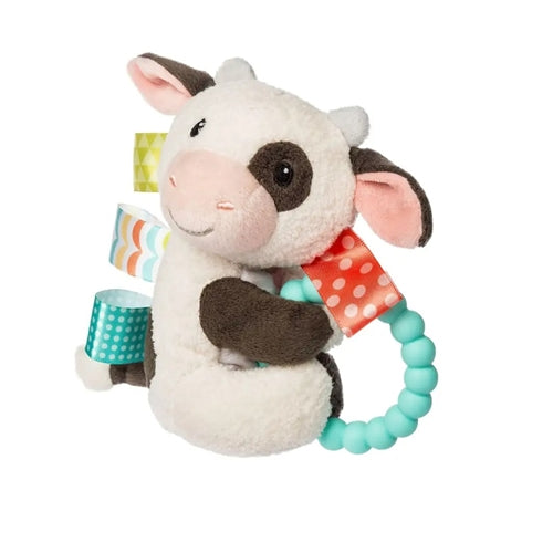 Mary Meyer Taggies Buttercup Cow Teether Rattle