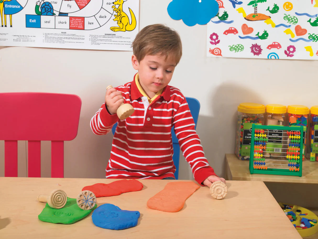 Wooden Dough Stampers 4s