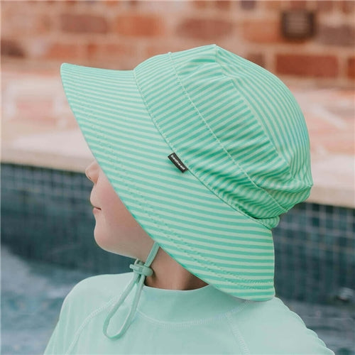 Kids Classic Swim Bucket Beach Hat - Andie