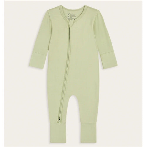 Baby Long Sleeve Romper - Sage