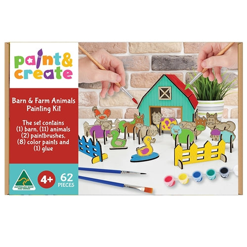 Paint & Create - Barn and Farm Animals