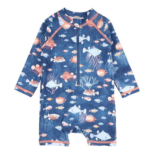 Aiden Print LS Rash Suit