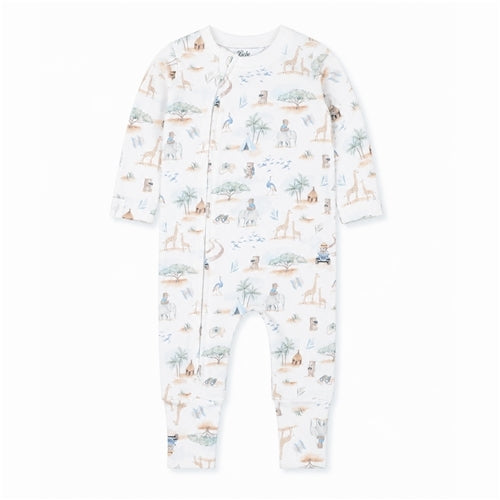 TAYLOR Organic LS Zipsuit