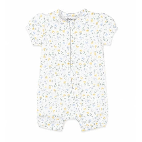 LIBBY Organic SS Zip Romper