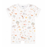 SCOUT Organic SS Zip Romper