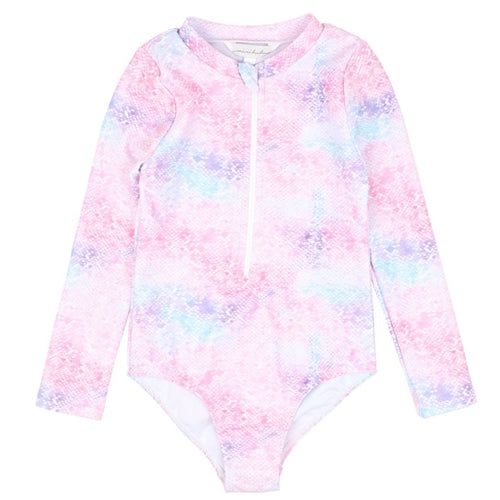 Eliza Print LS Sunsuit