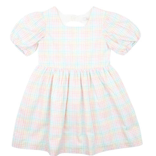 Candy Blossom Check Dress