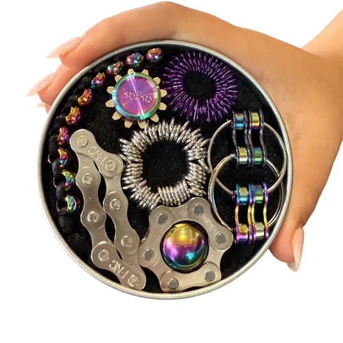 The Works Fidget Kit - Oil Slick