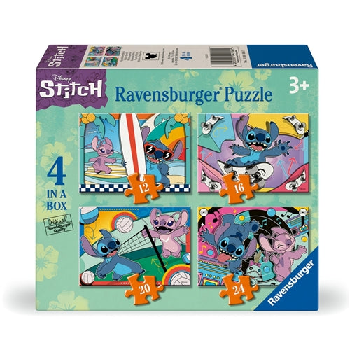Disney Sporty Stitch Puzzle 12/16/20/24 Pieces