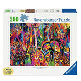 Jeweled Jungle Puzzle - 500 piece Large Format