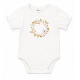 TAYLOR Organic Floral Koala Bodysuit