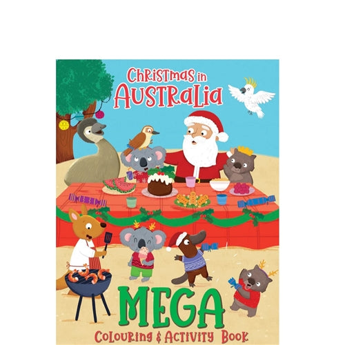 Aussie Christmas - Mega Colouring Book