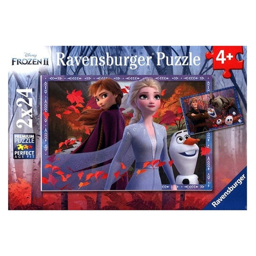Frozen 2 Frosty Adventures Puzzle 2x24 Pieces
