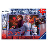 Frozen 2 Frosty Adventures Puzzle 2x24 Pieces