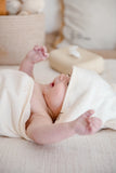 Kiin Bamboo Hooded Towel - Peony