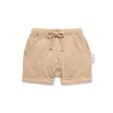 Almond Rib Harem Shorts