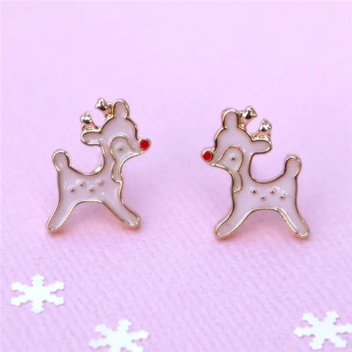 Rudolph the Red-Nosed Reindeer Earrings