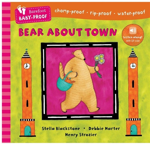 Bear About Town- Barefoot Baby-Poof