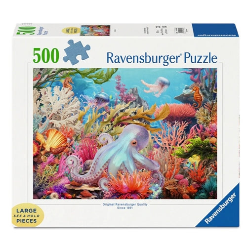 Reef Life Puzzle - 500 piece Large Format