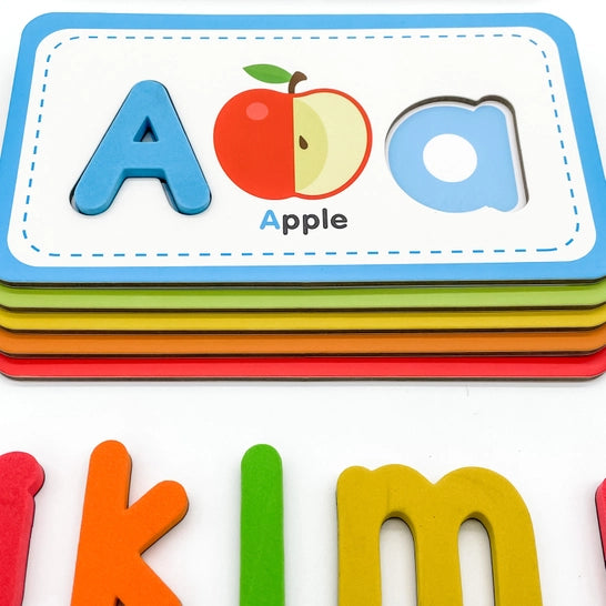 Flashcards and ABC Magnetic Letters