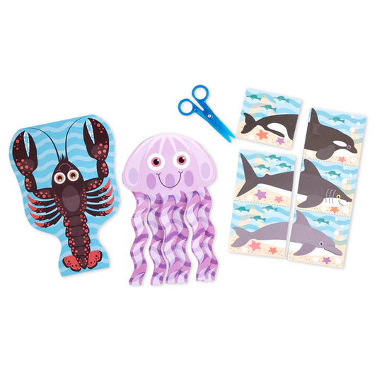 Scissor Skills - Sea Life