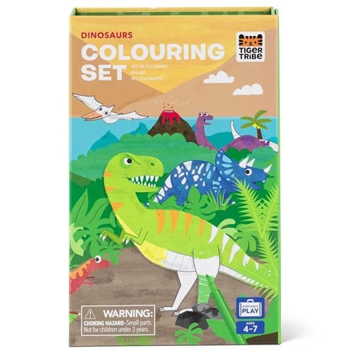 Colouring Set - Dinosaur