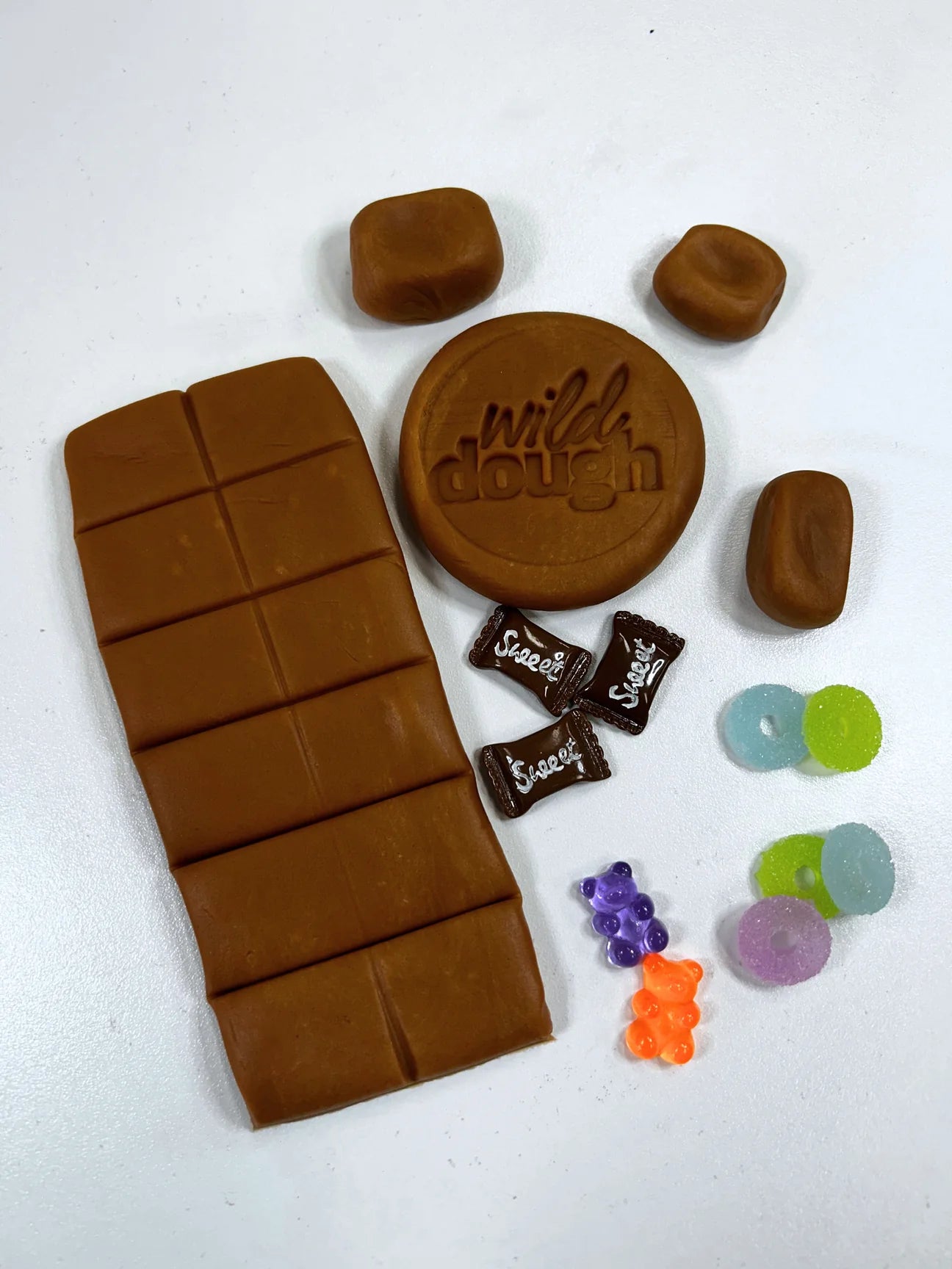 Cocoa brown playdough