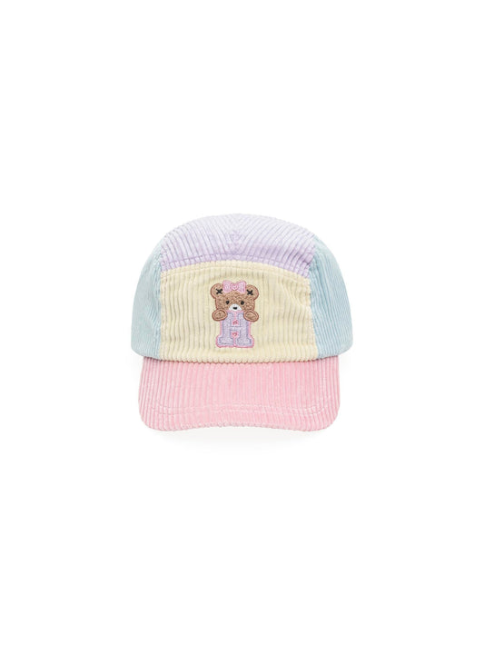 Blush Colour Block Cord Cap