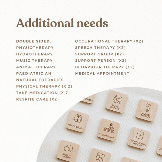 Magnetic Timber Picture Tiles