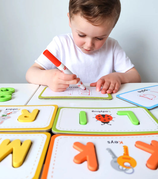 Flashcards and ABC Magnetic Letters
